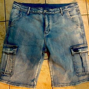 Light blue Jean shorts